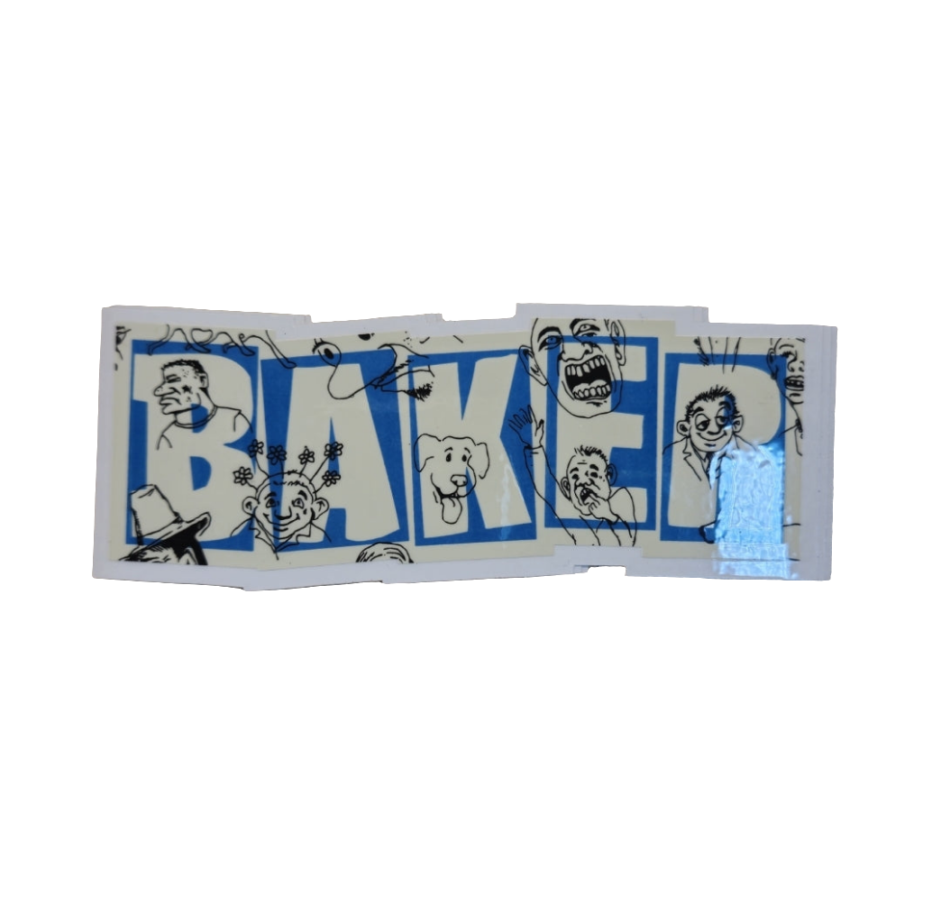 Baker - Sketch Logo Stickers