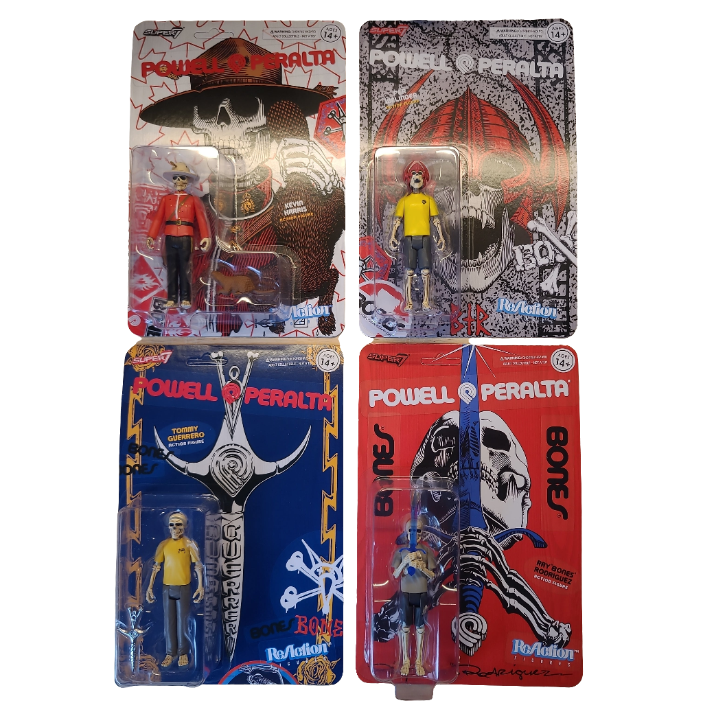 (Wave IV) Super7 x Powell Peralta - Bones Brigade ReAction Figures, Singles