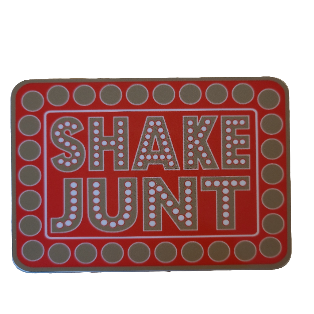 Shake Junt - Box Logo Multi-Colour Stickers