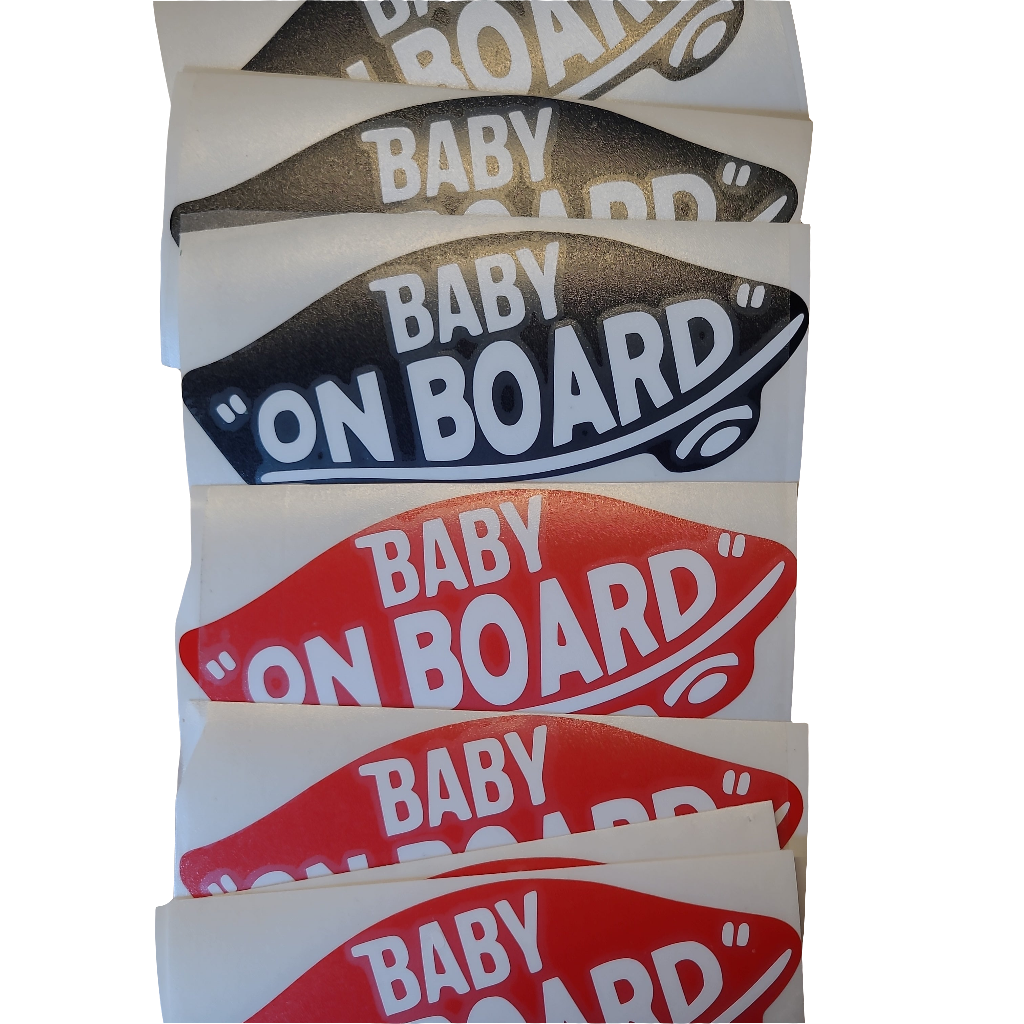 Baby On Board - Vinyl Sticker