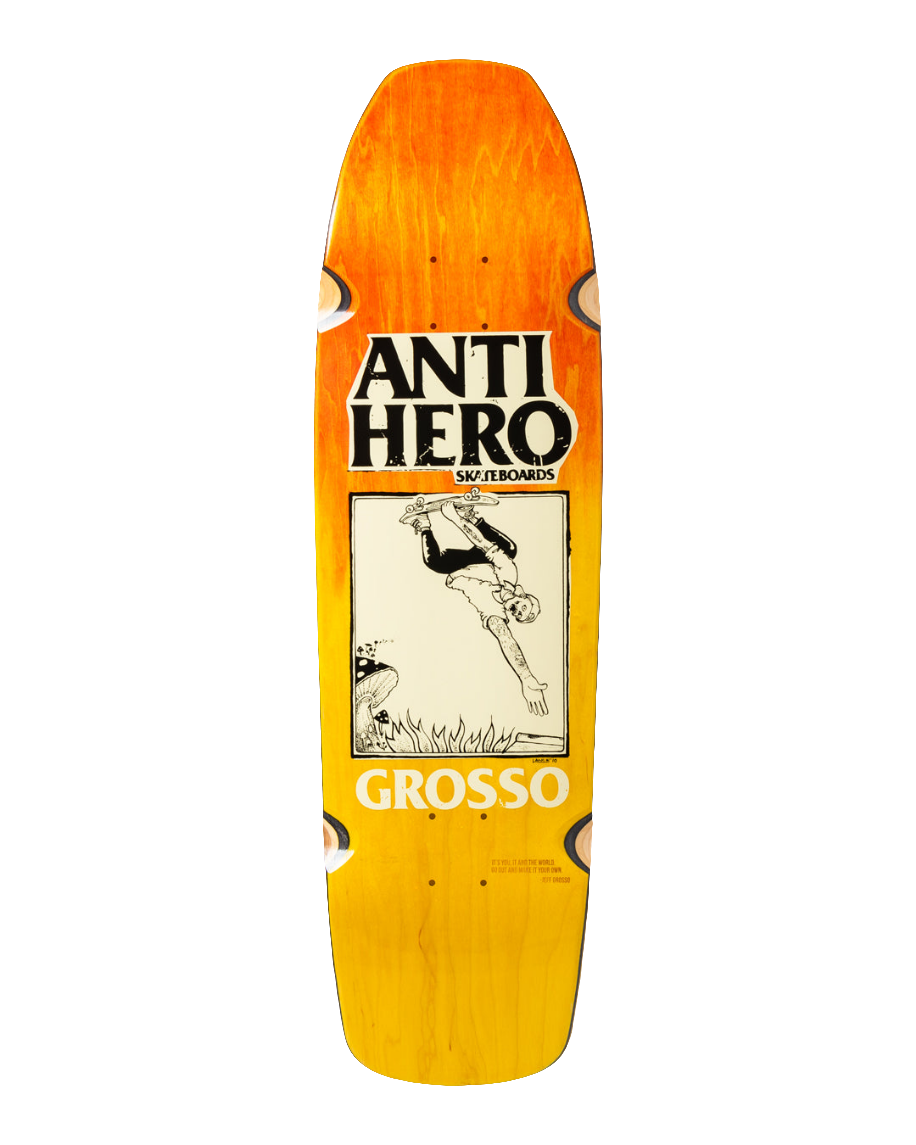 Anti-Hero SSD 2025 - Grosso Hand Plant 9.25" Shaped Deck
