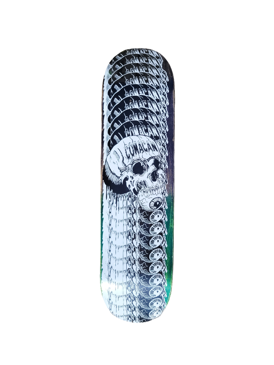 COMACAN - Stacked Skull 8.25" Deck