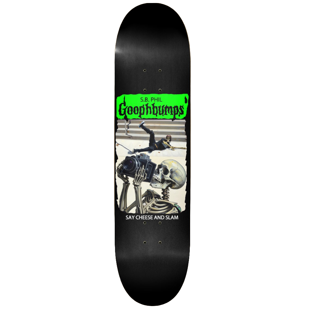 Philly's - Goophbumps Say Cheese And Slam 8.25" Deck