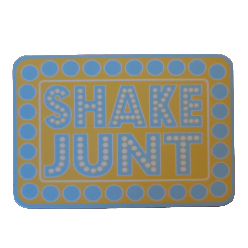 Shake Junt - Box Logo Multi-Colour Stickers