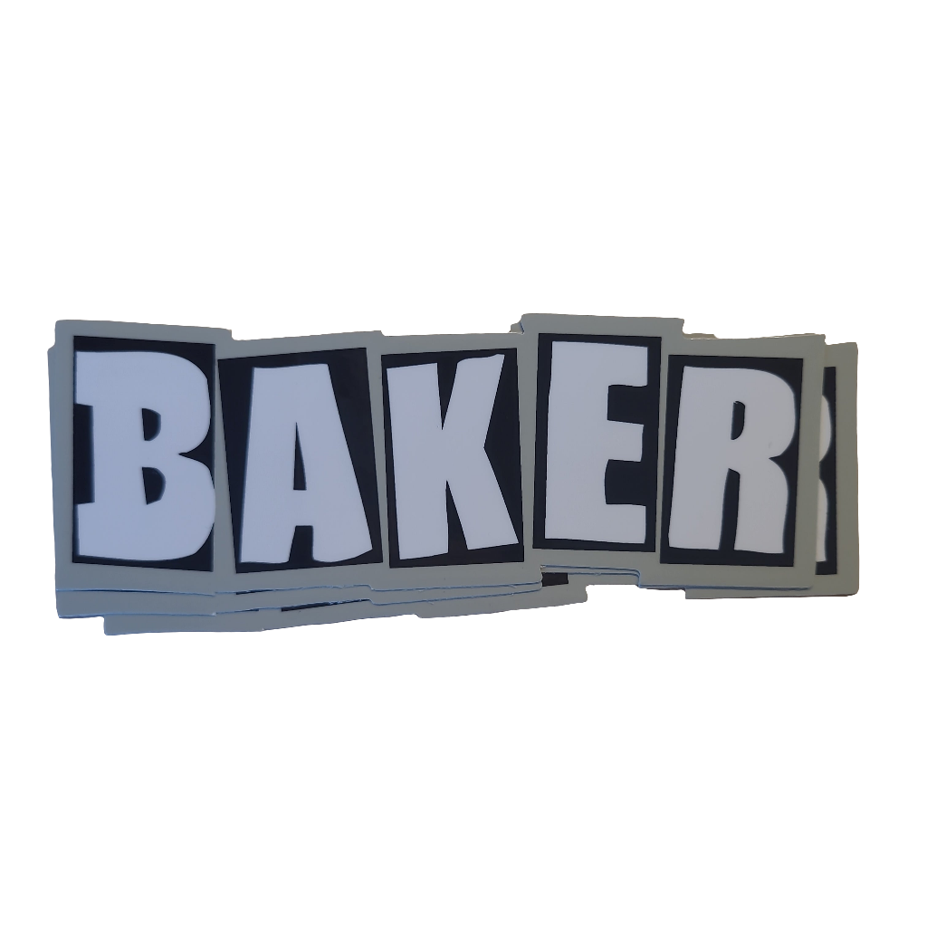 Baker - Dip Logo Stickers