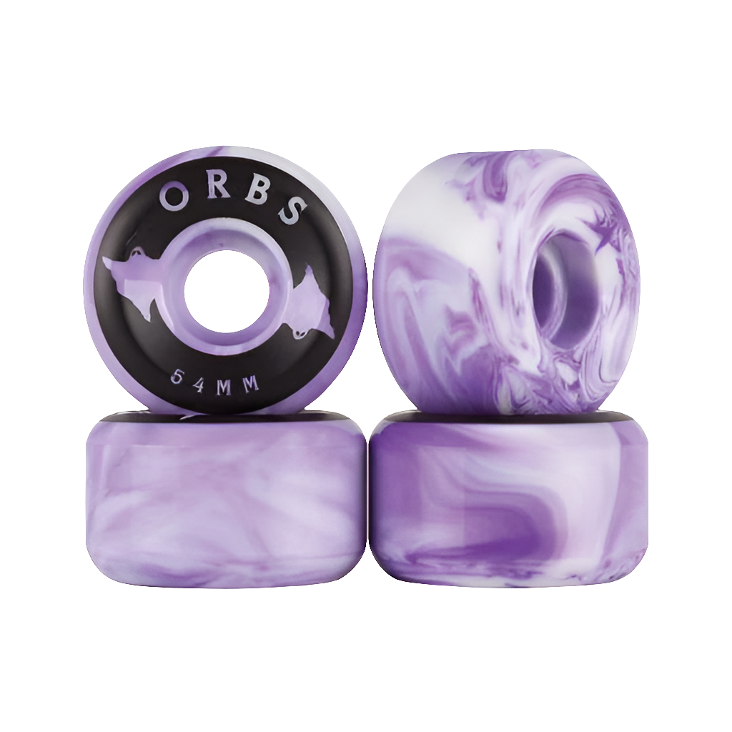 Orbs - Specters Swirls 99A 54mm Wheels (Purple/White)