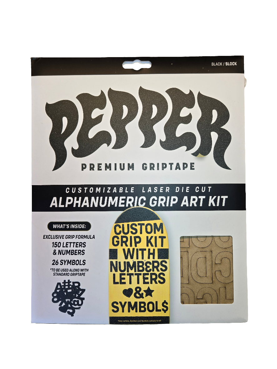 Pepper Grip - Alphanumeric Custom Grip Pack