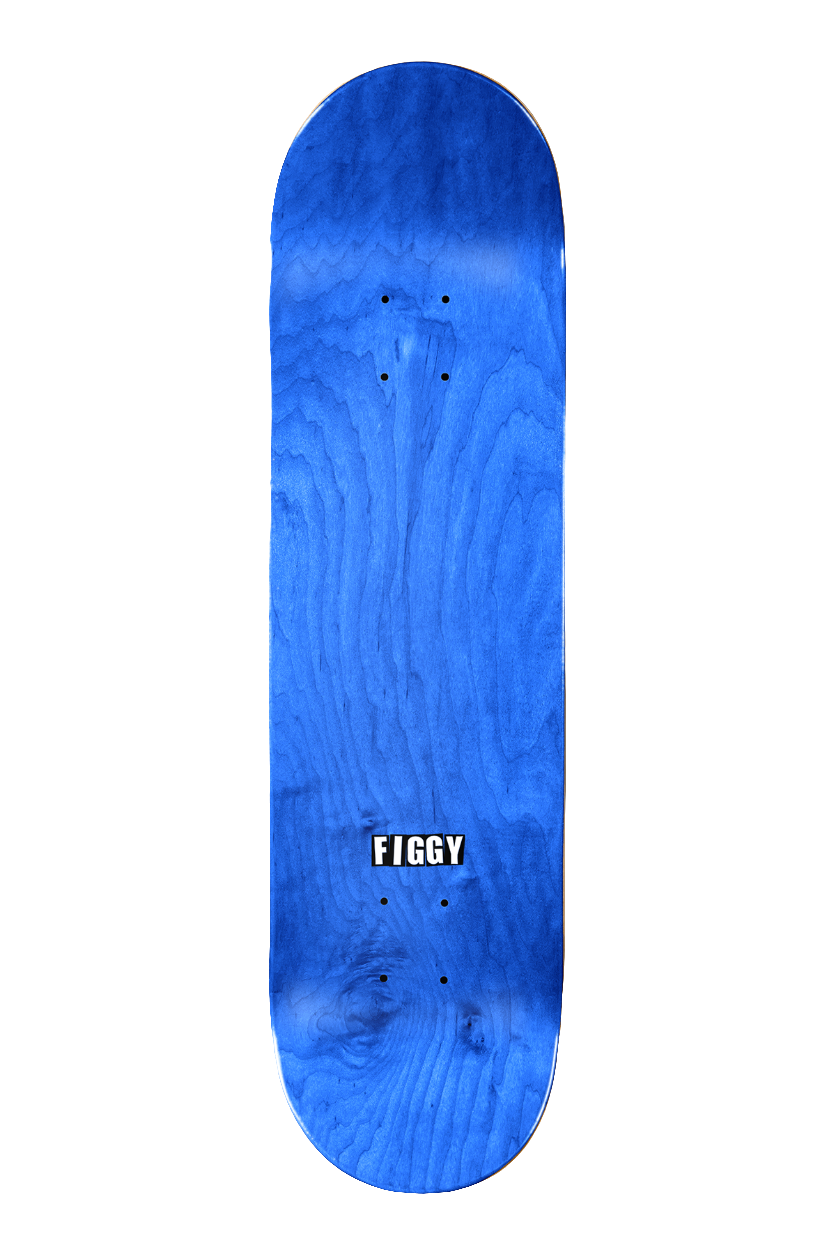 Baker - Figgy Watercolour Logo 8.0" Deck