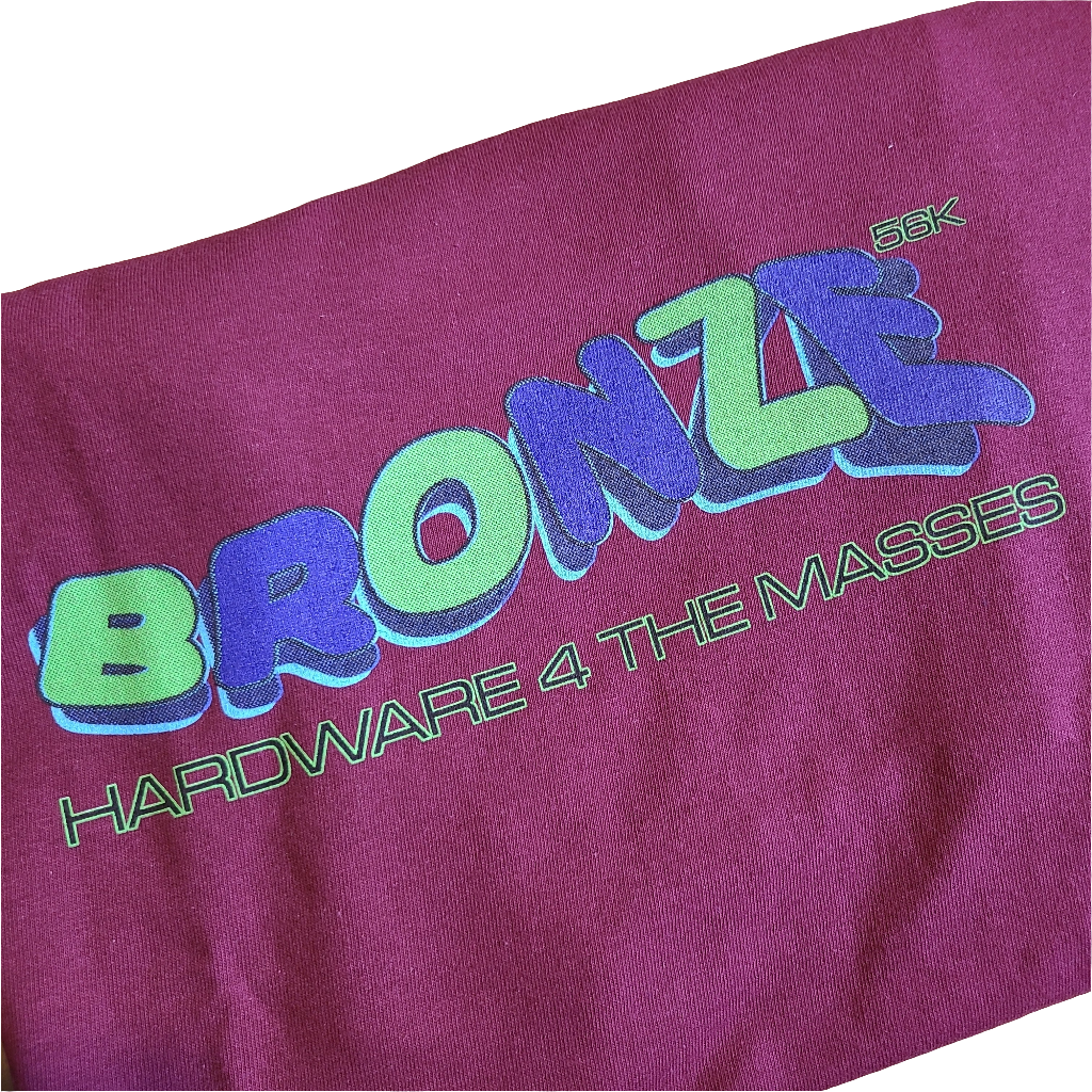 Bronze56k - Blaze Tee (Burgundy)