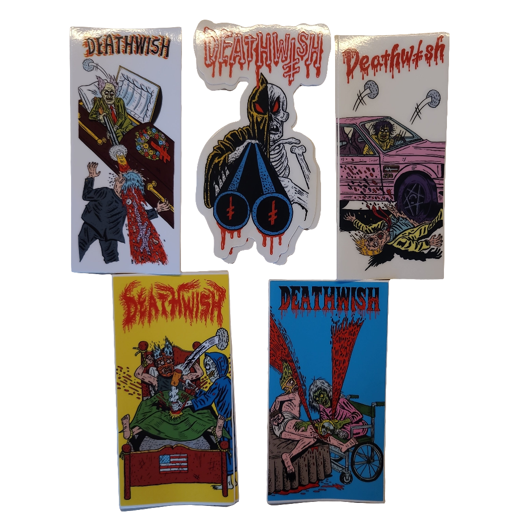 Deathwish - CA Penal Code Stickers