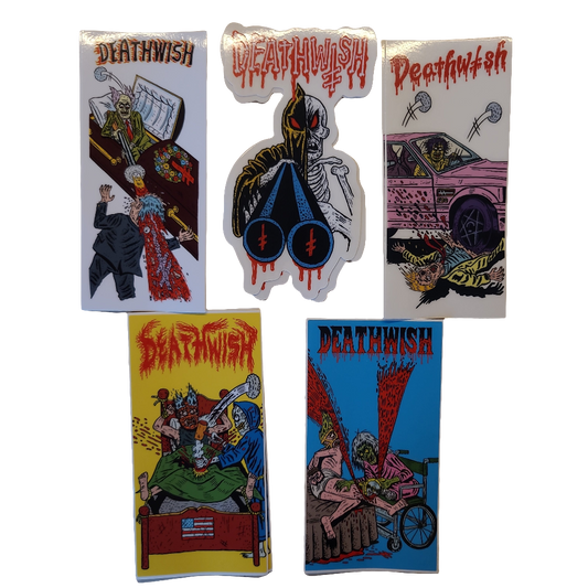 Deathwish - CA Penal Code Stickers