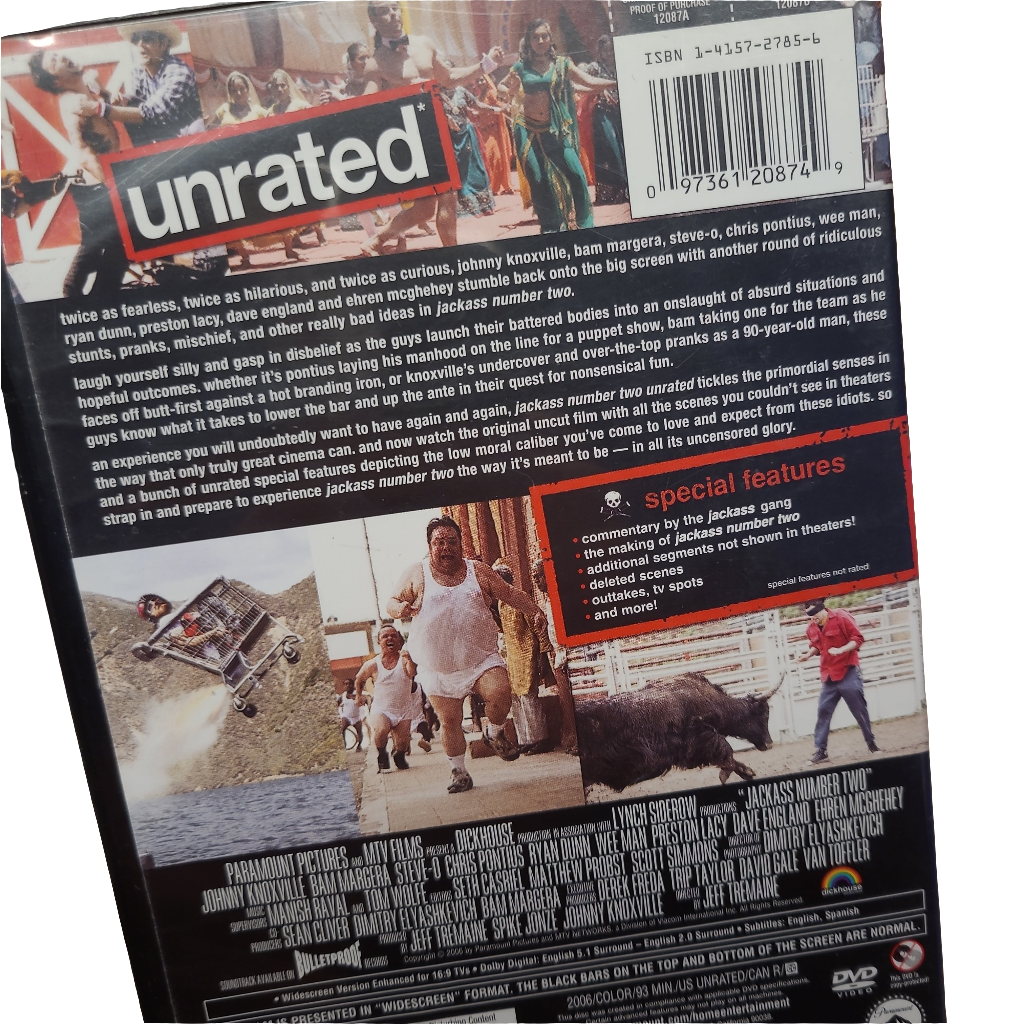 Jackass Number Two - Unrated DVD