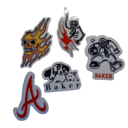 Baker - Time Bomb Stickers