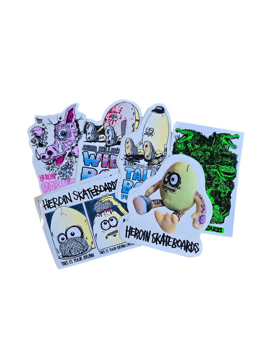Heroin - Allegory Stickers