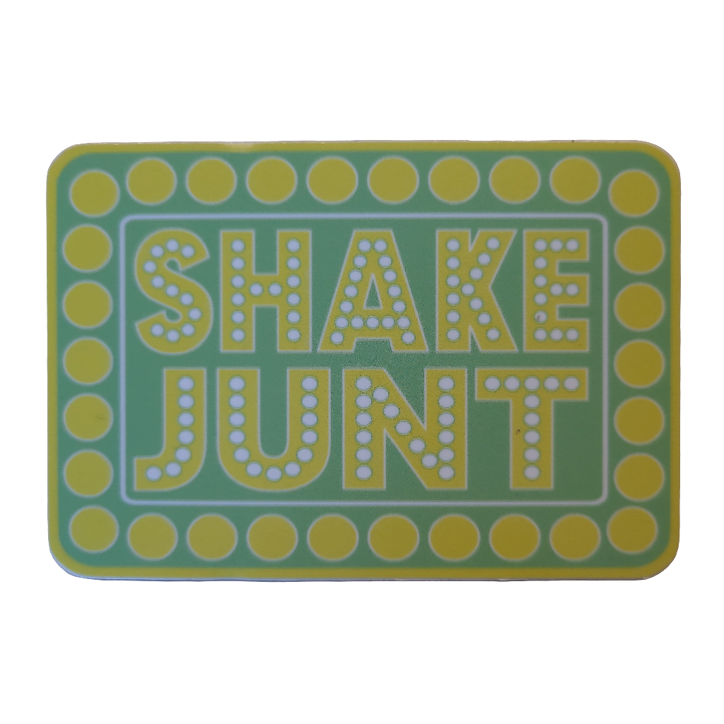 Shake Junt - Box Logo Multi-Colour Stickers