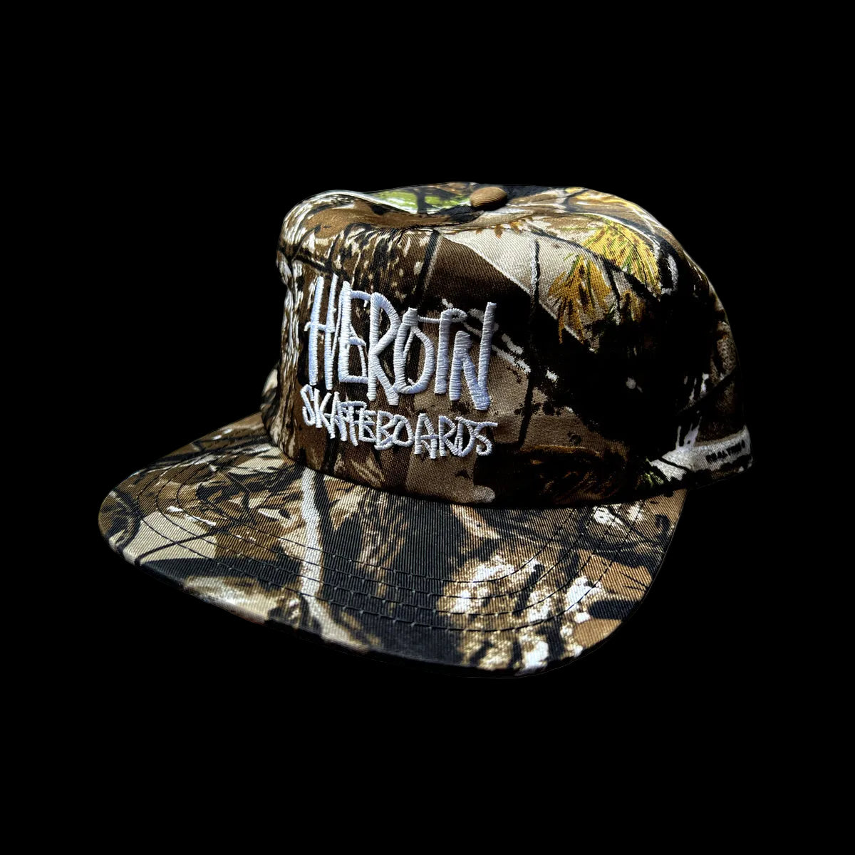 Heroin - Script Nylon Snapback