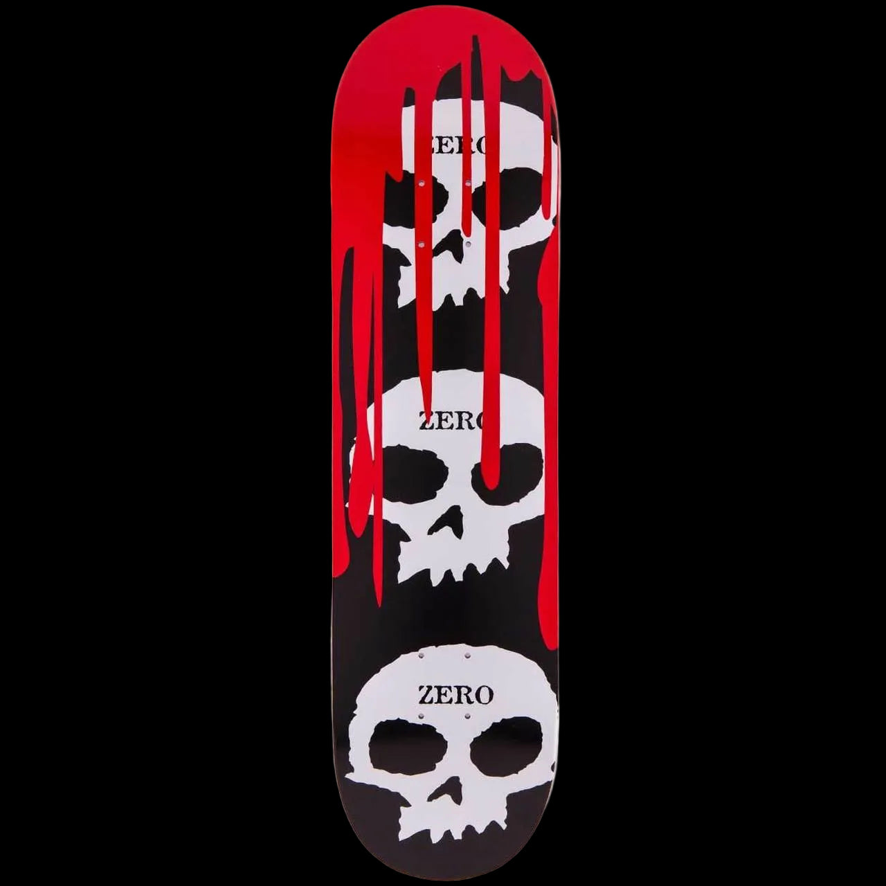 Zero - 3 Skull with Blood 8.25" Deck