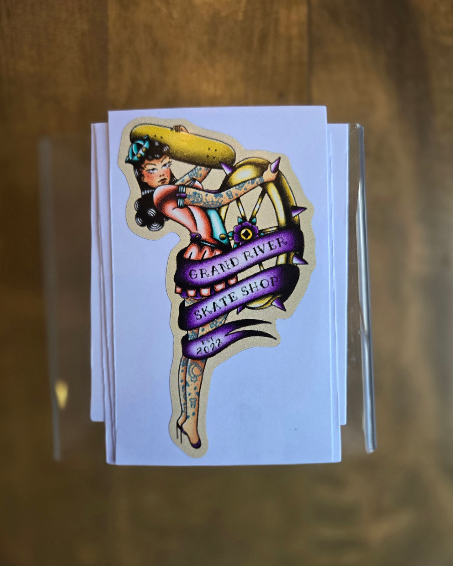 Grand River Stickers - Waterlogged 4 Pack