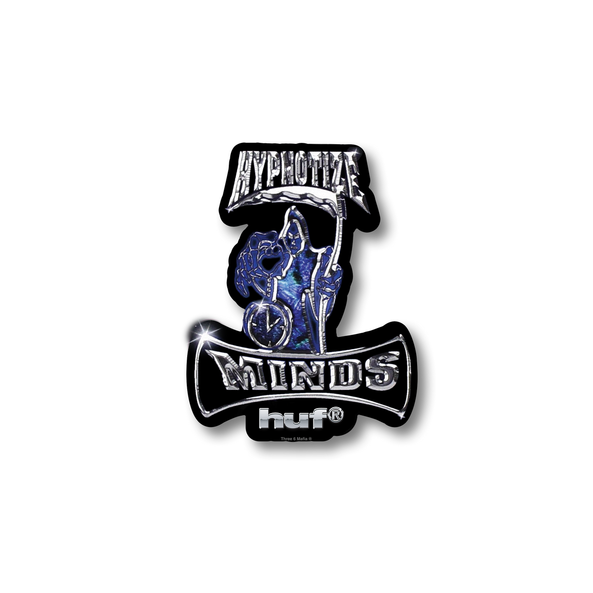 HUF x Three 6 Mafia - Hypnotize Minds Sticker