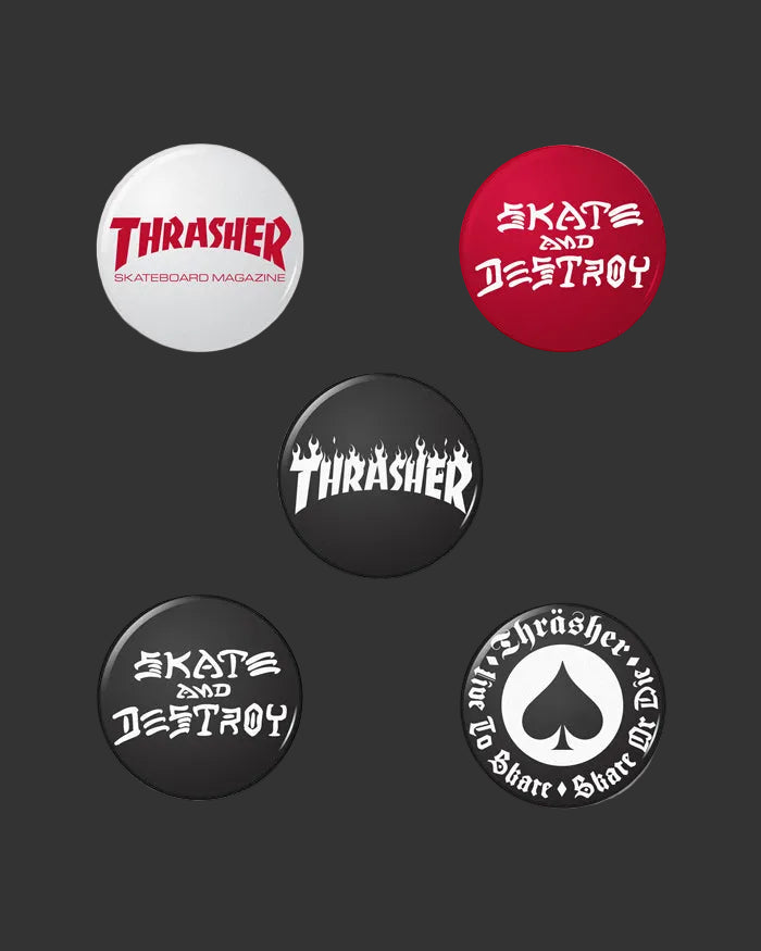 Thrasher - Logo Pins