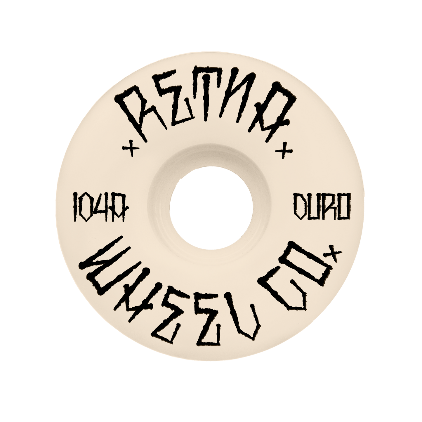 Retna - Red & Blue 54mm 104A Duro Wheels