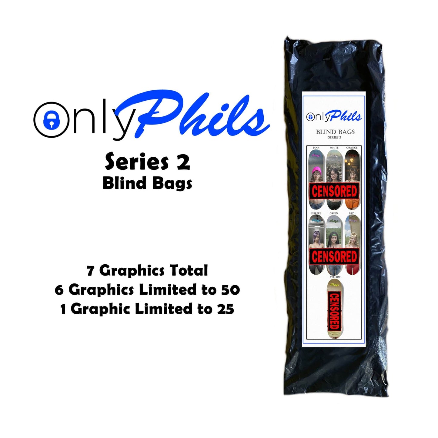 Philly's - OnlyPhils Series 2 8.25" Blind Bag