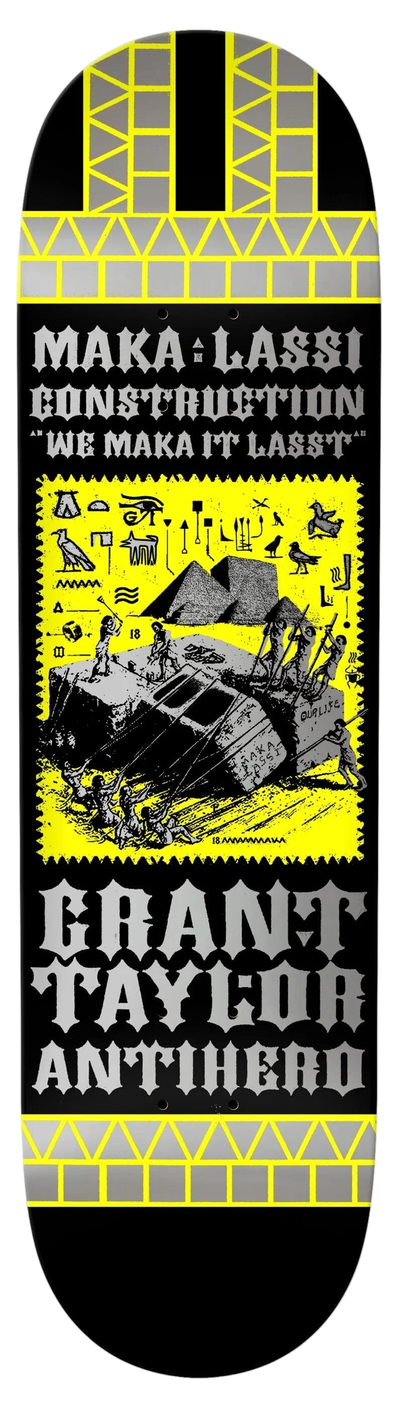 ANTIHERO - Grant Taylor Makalassi Construction 8.5" DBX Deck