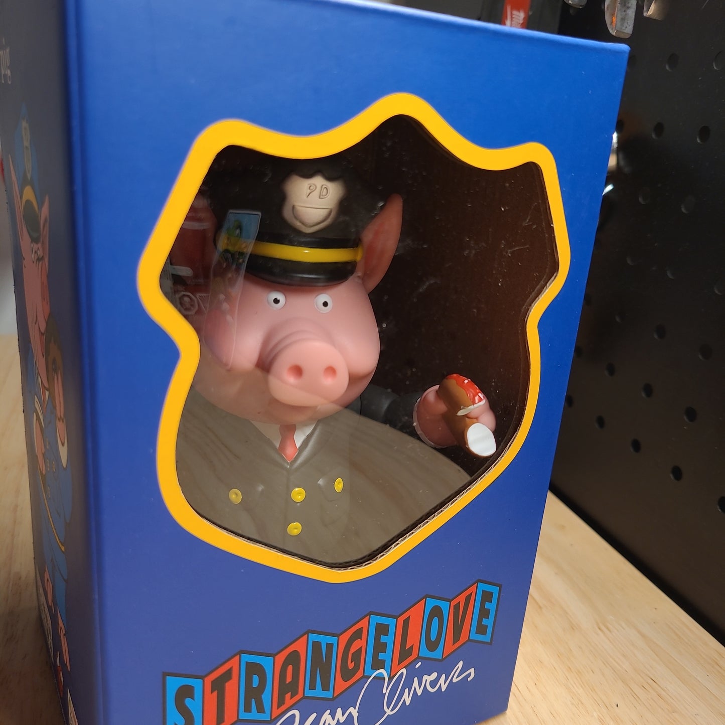 Strangelove - Pig Captain Vinyl Toy (Coffee & Donuts)