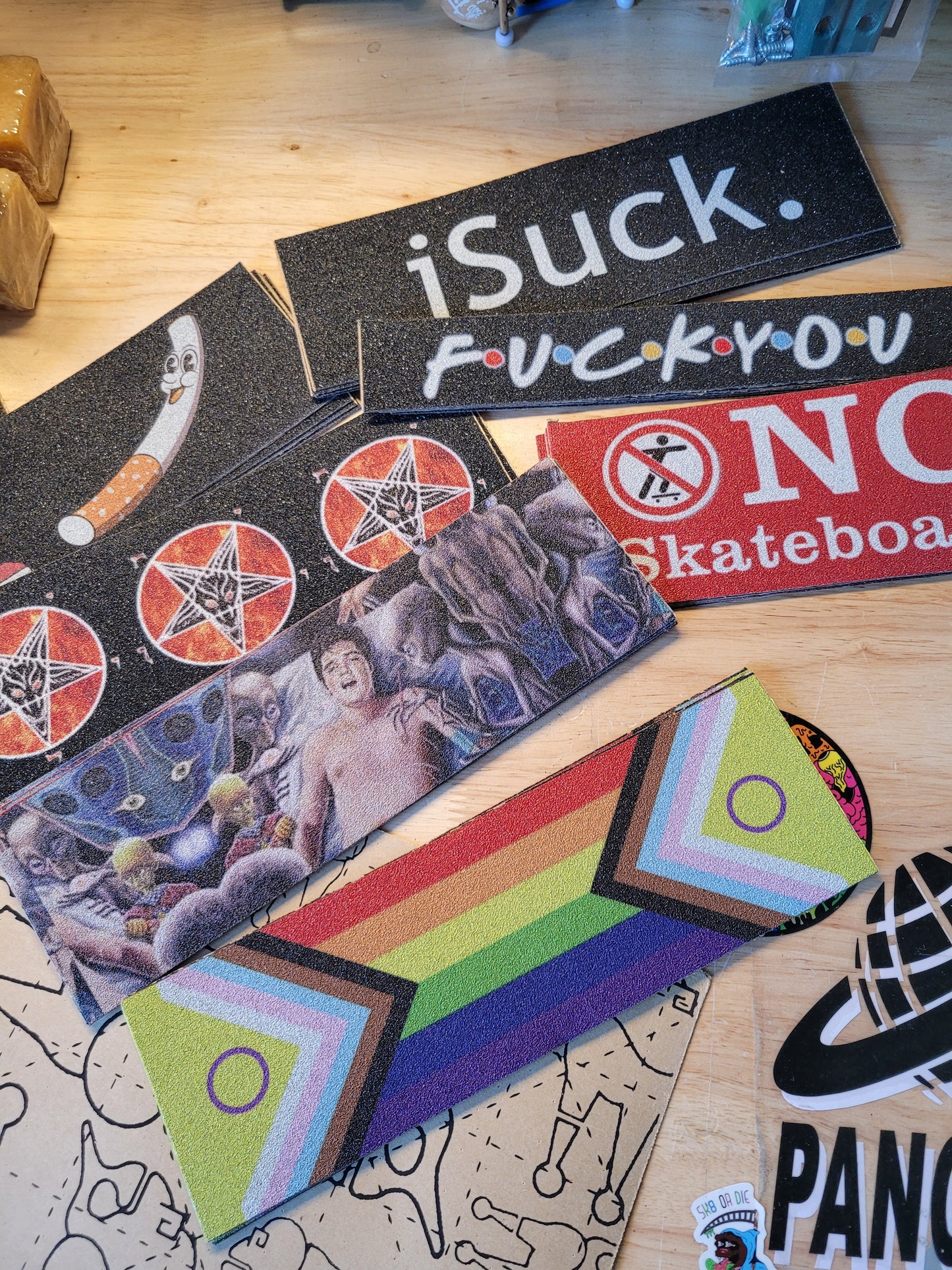 Mumber-Fur Griptape - Grip Strips