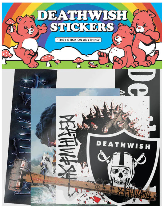 Deathwish - Nation Sticker 6 Pack