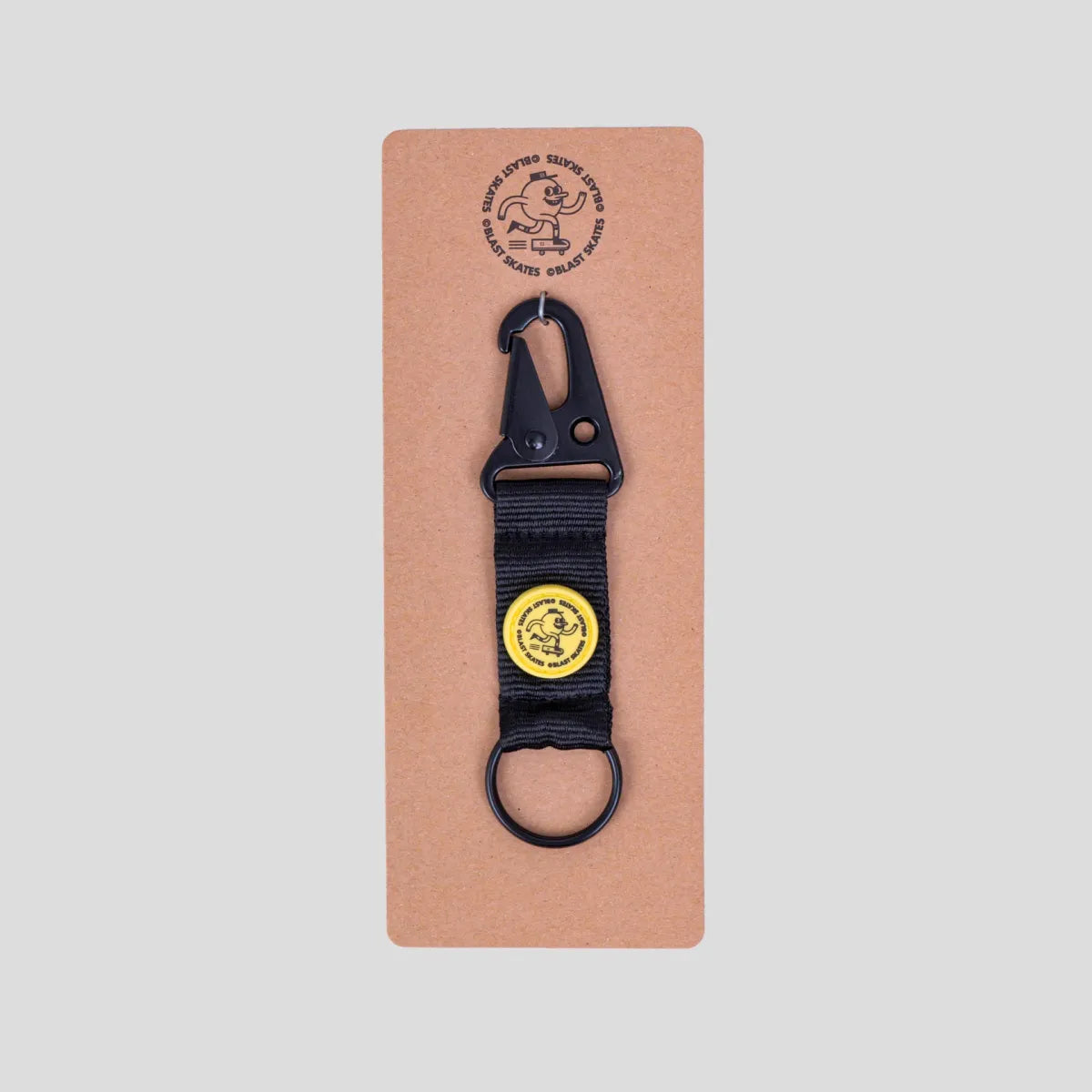 Blast Skates - Round Logo Key Clip