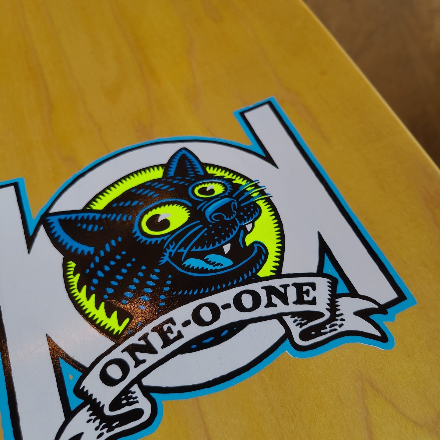101 Skateboards - Natas Kaupas Panther 9.25" Shaped Deck