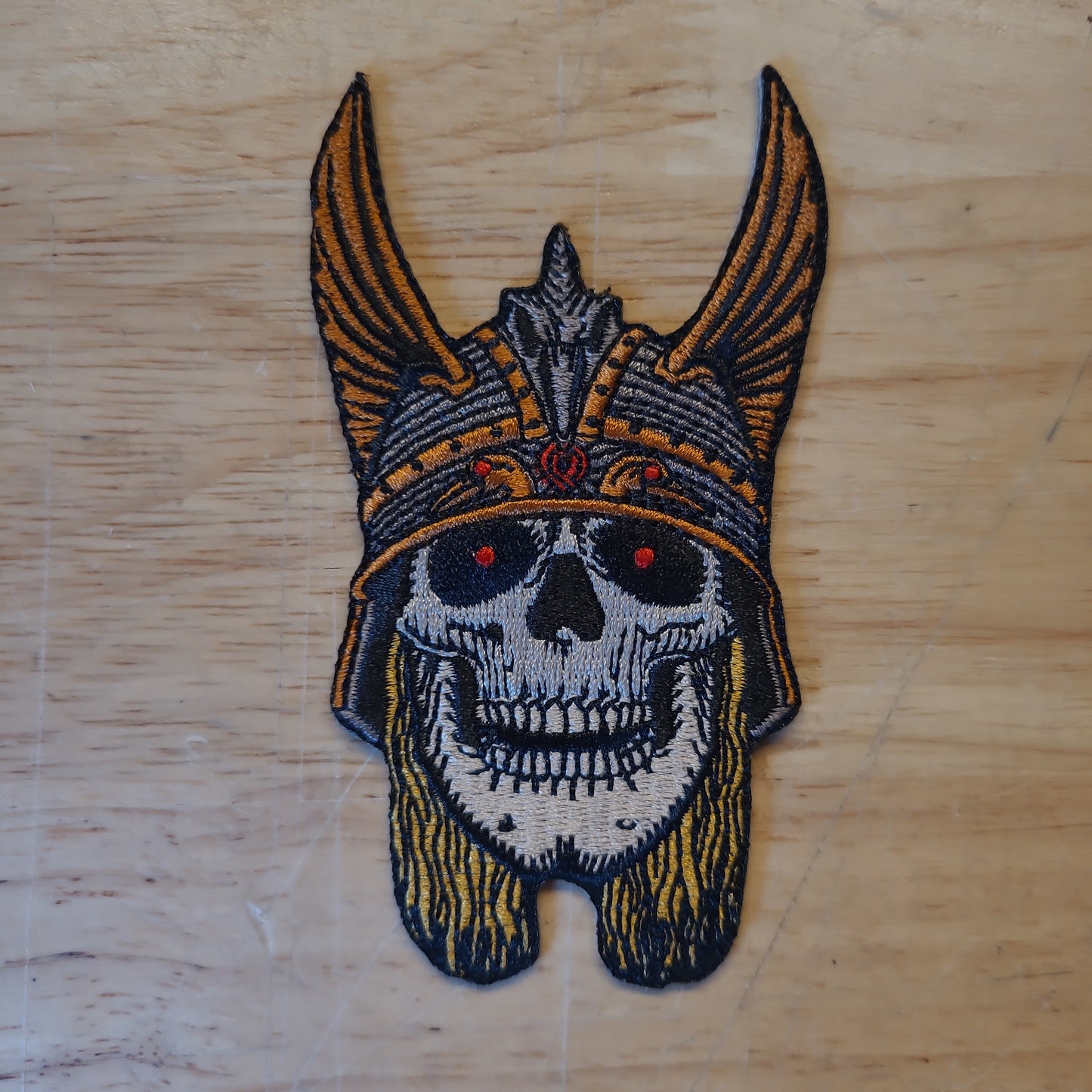 Powell & Peralta Patches - Andy Anderson Skull