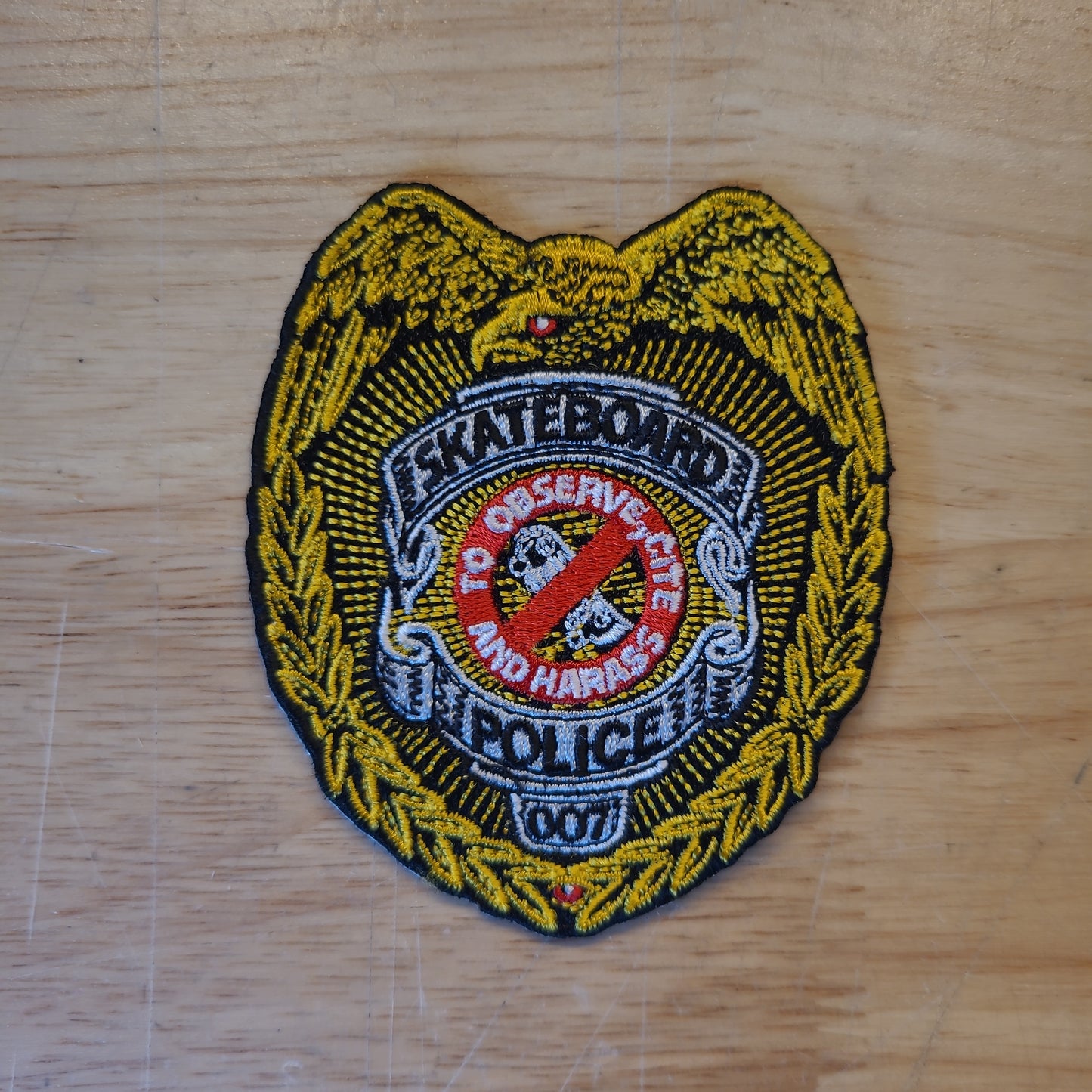 Powell & Peralta Patches - Skateboard Police