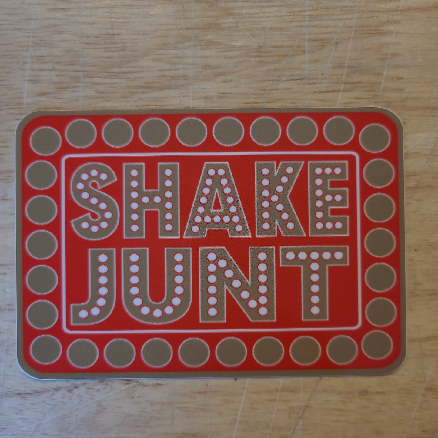 Shake Junt - Box Logo Multi-Colour Stickers