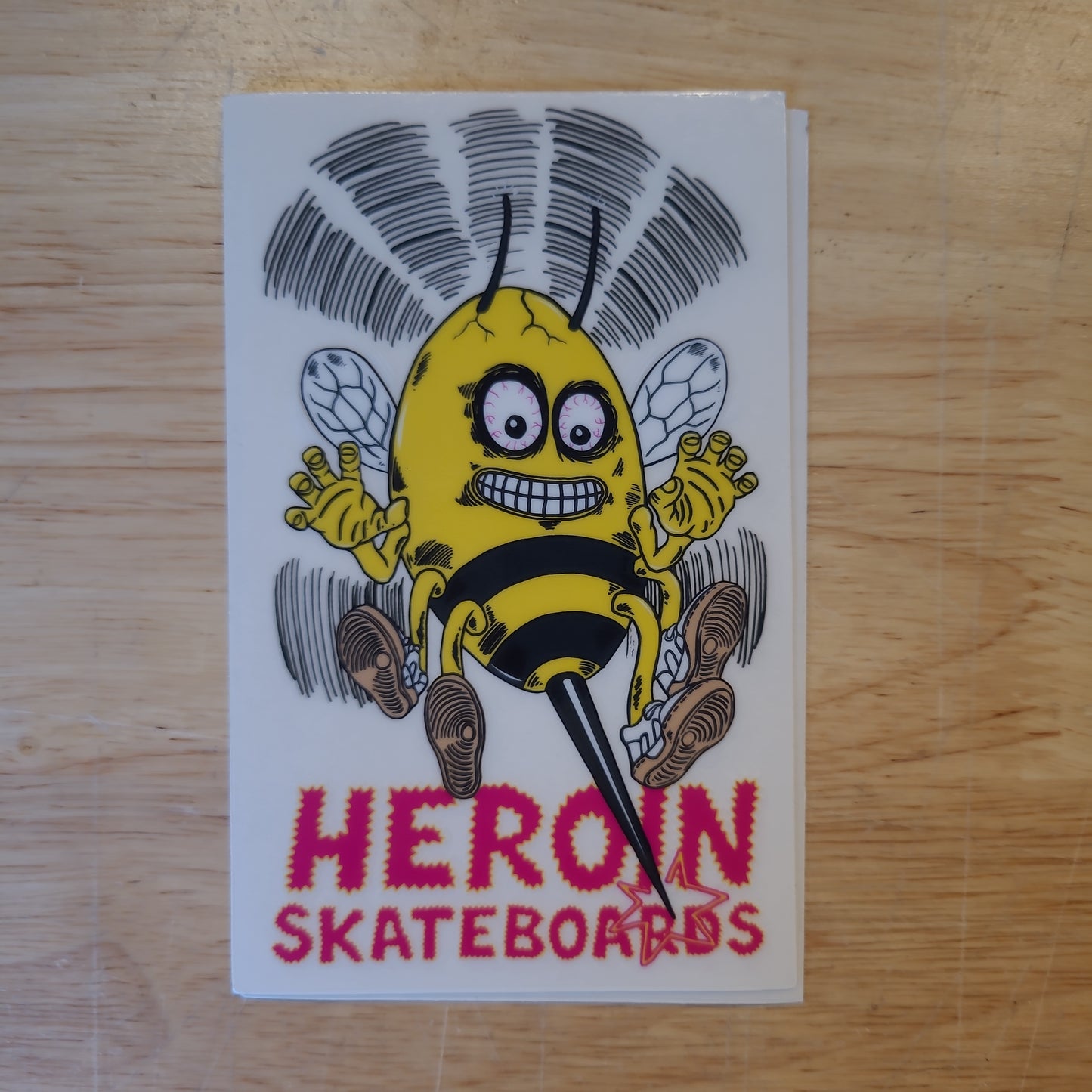 Heroin - Haunted House Stickers
