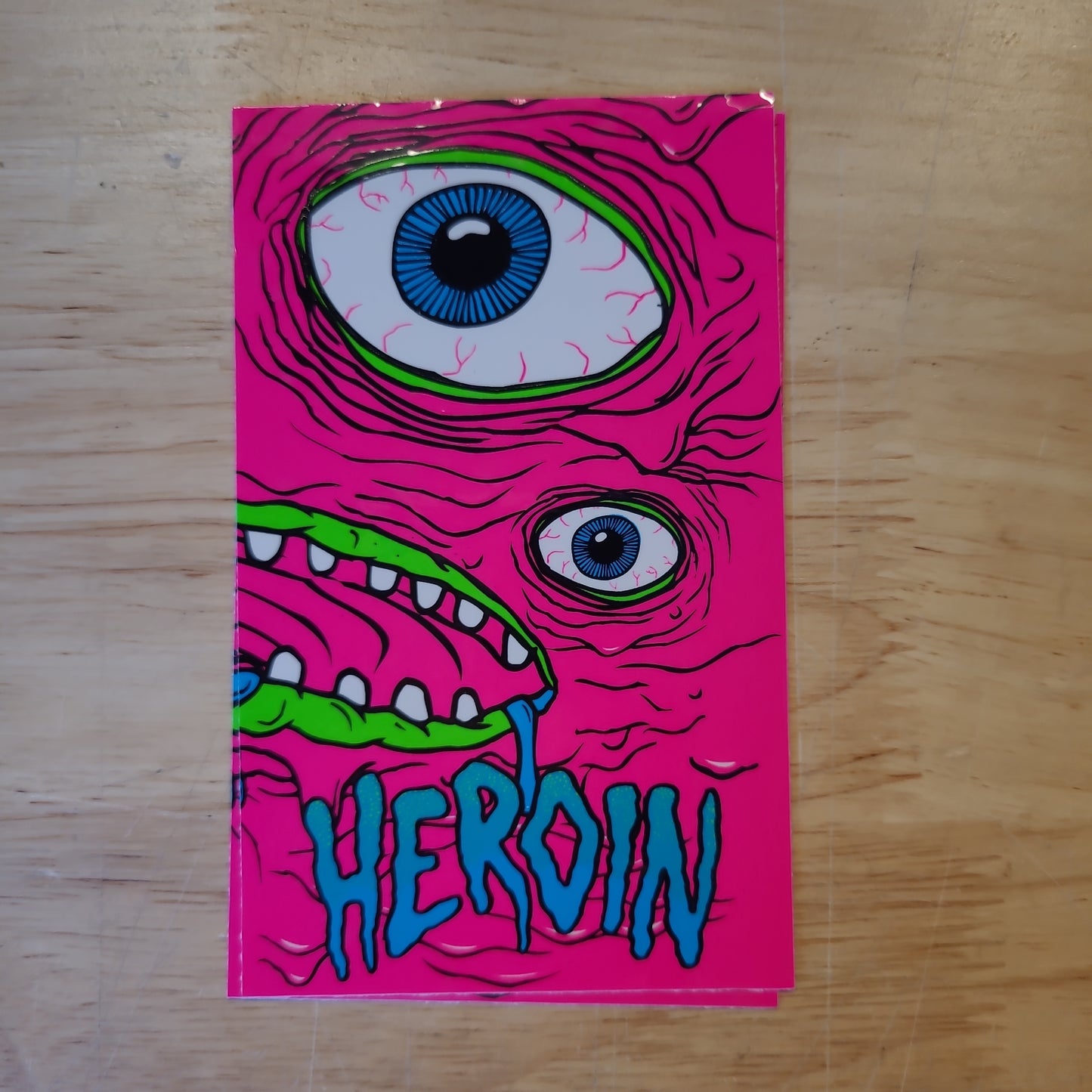 Heroin - Haunted House Stickers