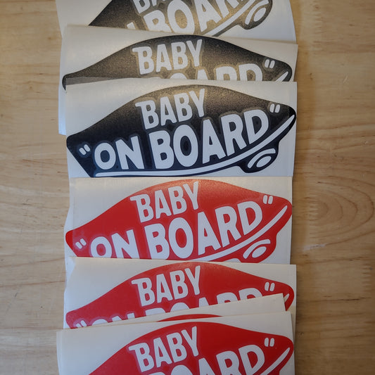 Baby On Board - Vinyl Sticker