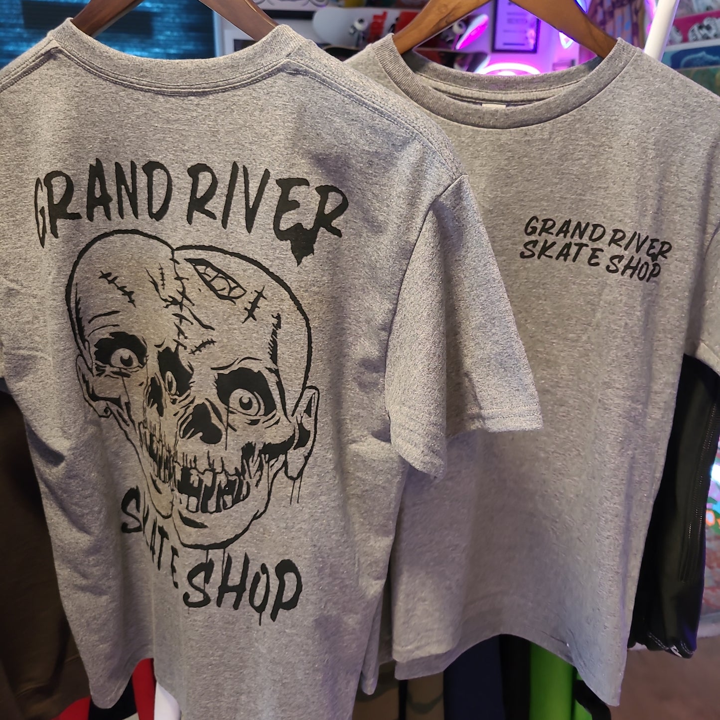 Grand River - Double Vision Youth T-Shirt (Heather Gray)