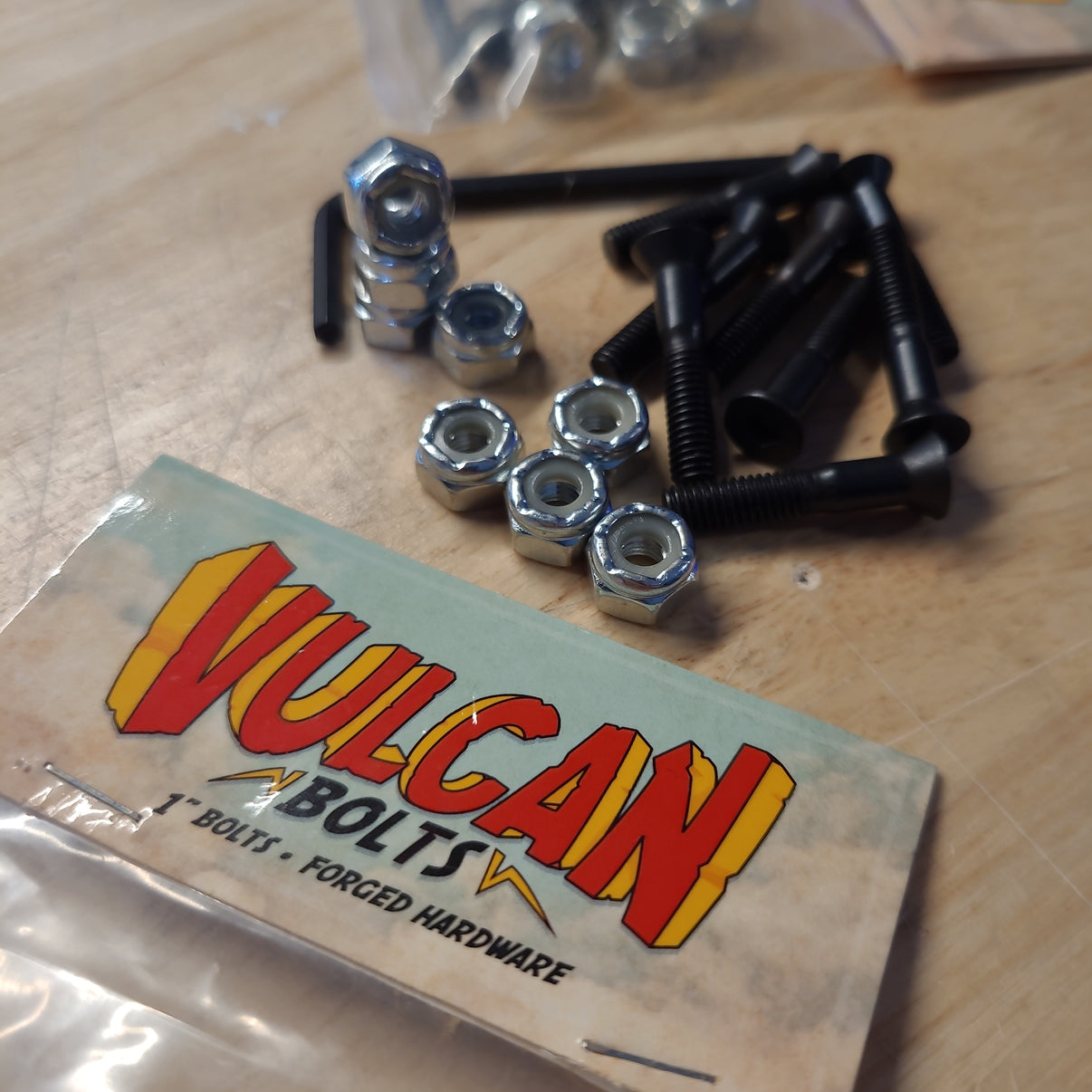 Vulcan Bolts 1" Allen Hardware Grand River Skate Shop