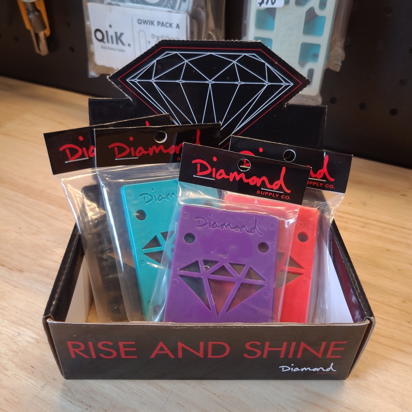 Diamond Supply - Rise & Shine 1/8" Riser Pads