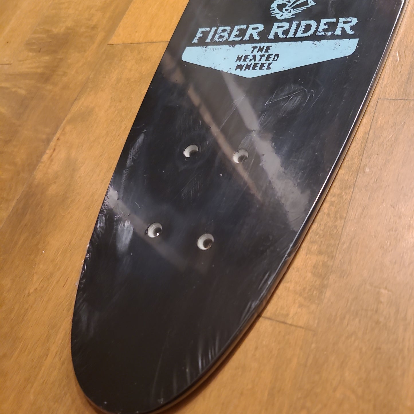 Heated Wheel - Fiber Rider Polarizer 6" Deck