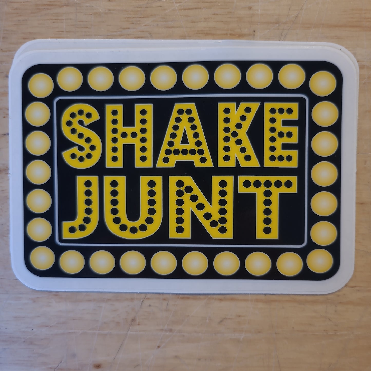 Shake Junt Slap Shot Stickers