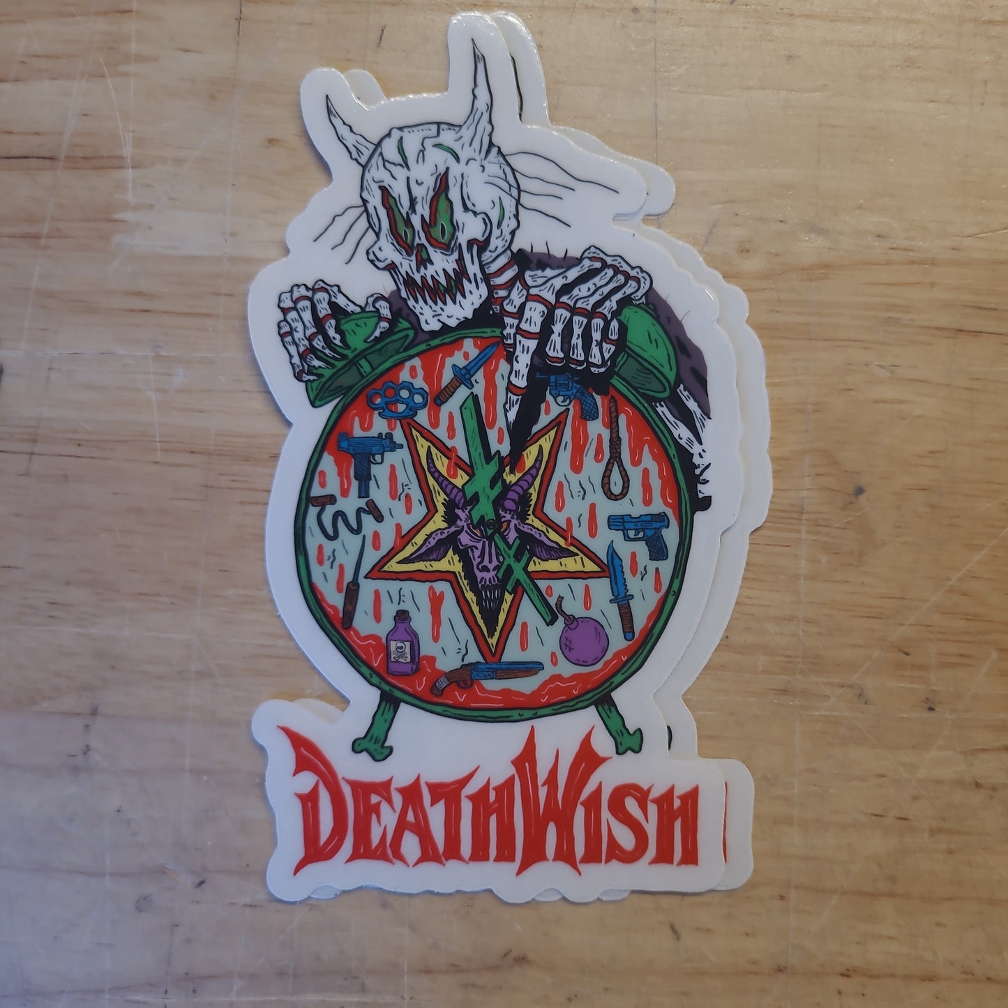 Deathwish - Nightmare City Stickers