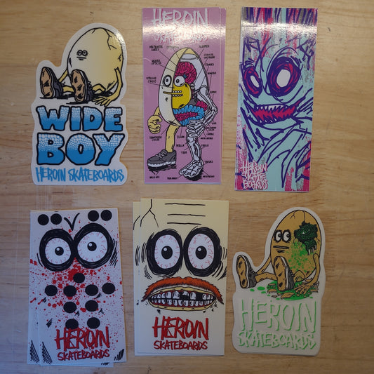 Heroin - Savages Stickers