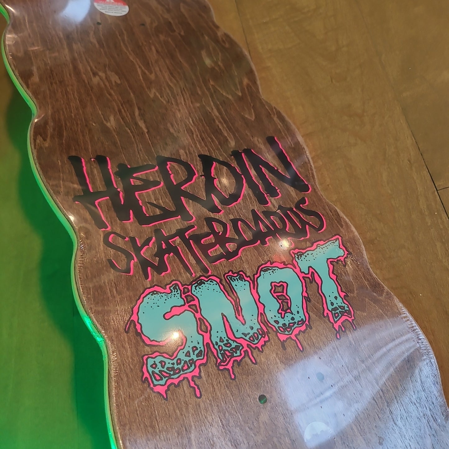 Heroin x Snot - Lil Booger 8.38" Snot Egg-Shaped Deck