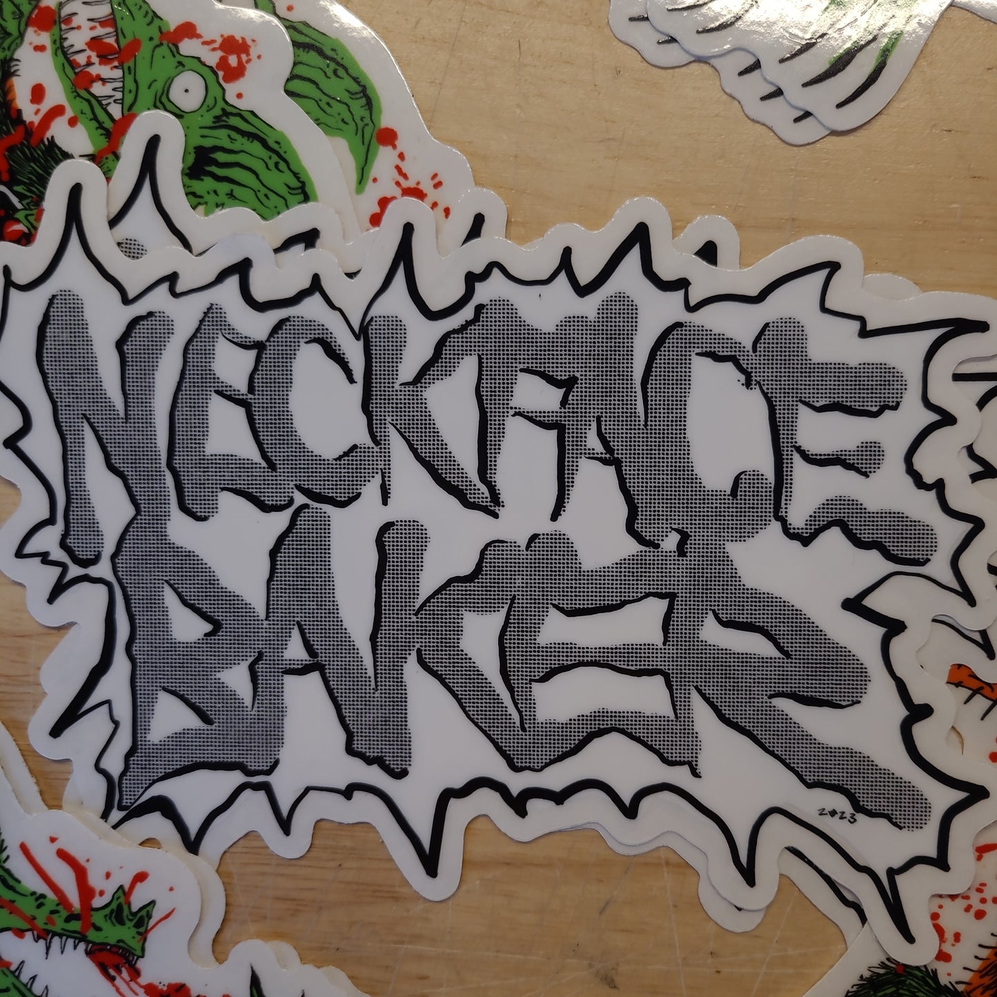 Baker x Neckface - Toxic Rats Stickers