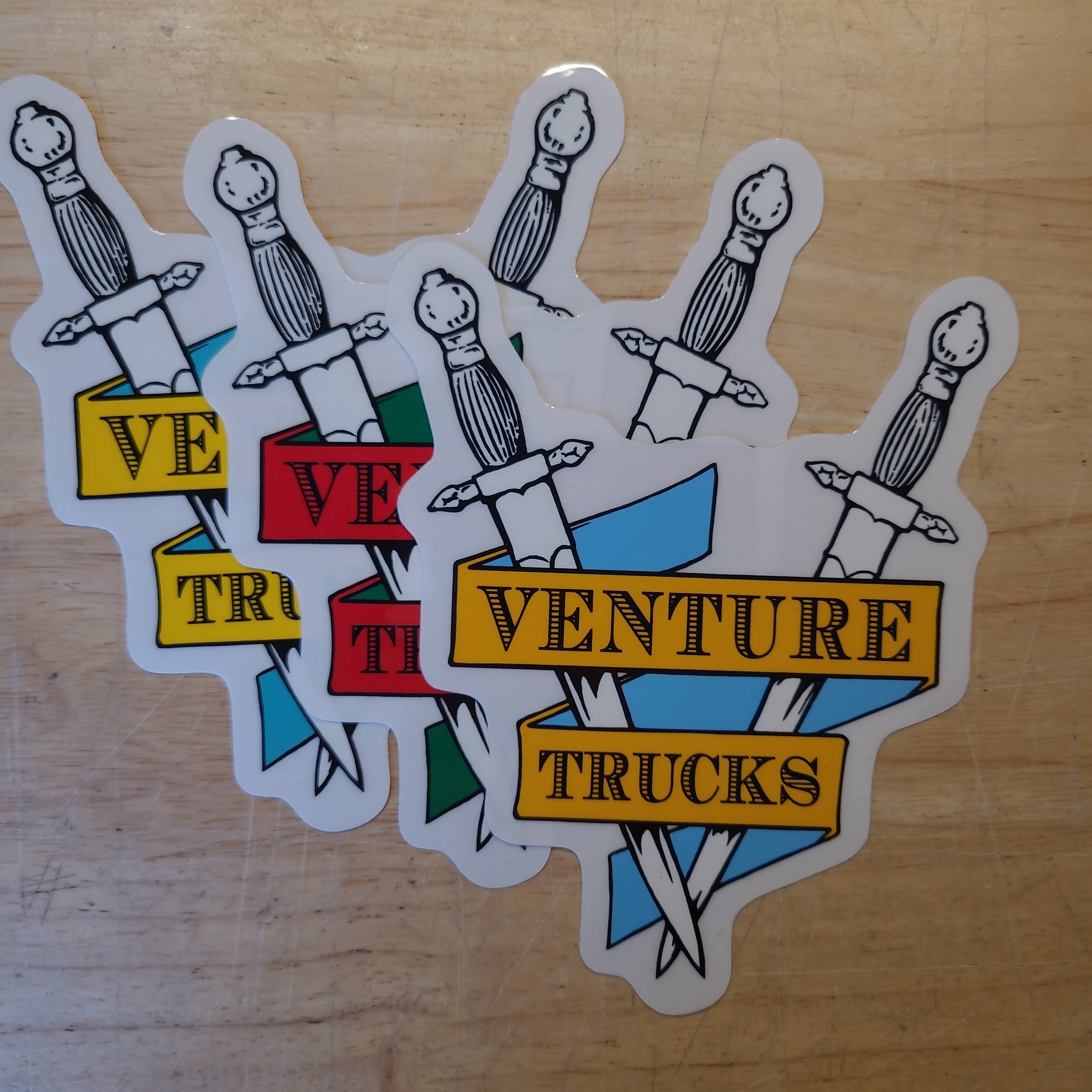 Venture Trucks - Crest Sticker – Grand River Skate Shop