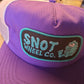 Snot - Snapback Trucker Hat (Purple)
