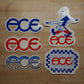 Ace Trucks - Large Graphic Stickers